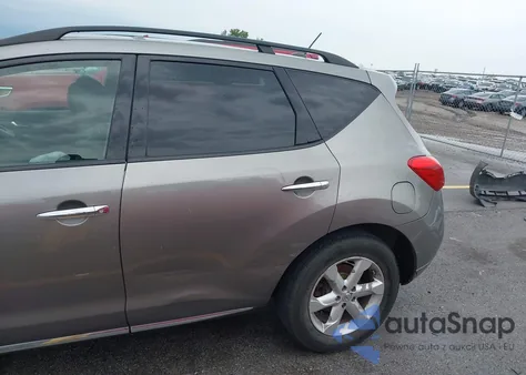 2009 Nissan Murano Sl z USA, uszkodzony, nr VIN JN8AZ18W09W123417